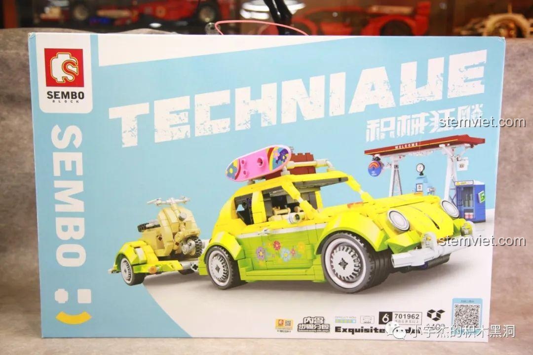 Review SEMBO 701962 Xe Beetle: Chuyến du hí mùa hè!
