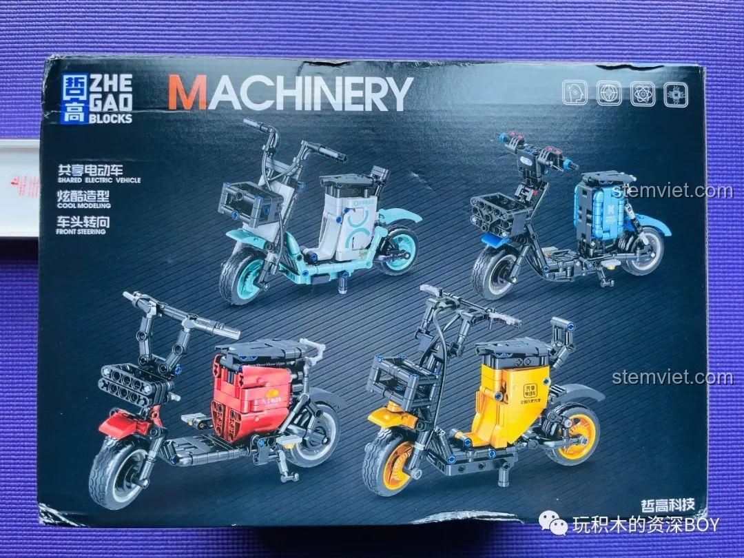 Review bộ lắp ráp xe điện chia sẻ ZHEGAO: Đồ chơi phát triển trí tuệ cho bé trai!