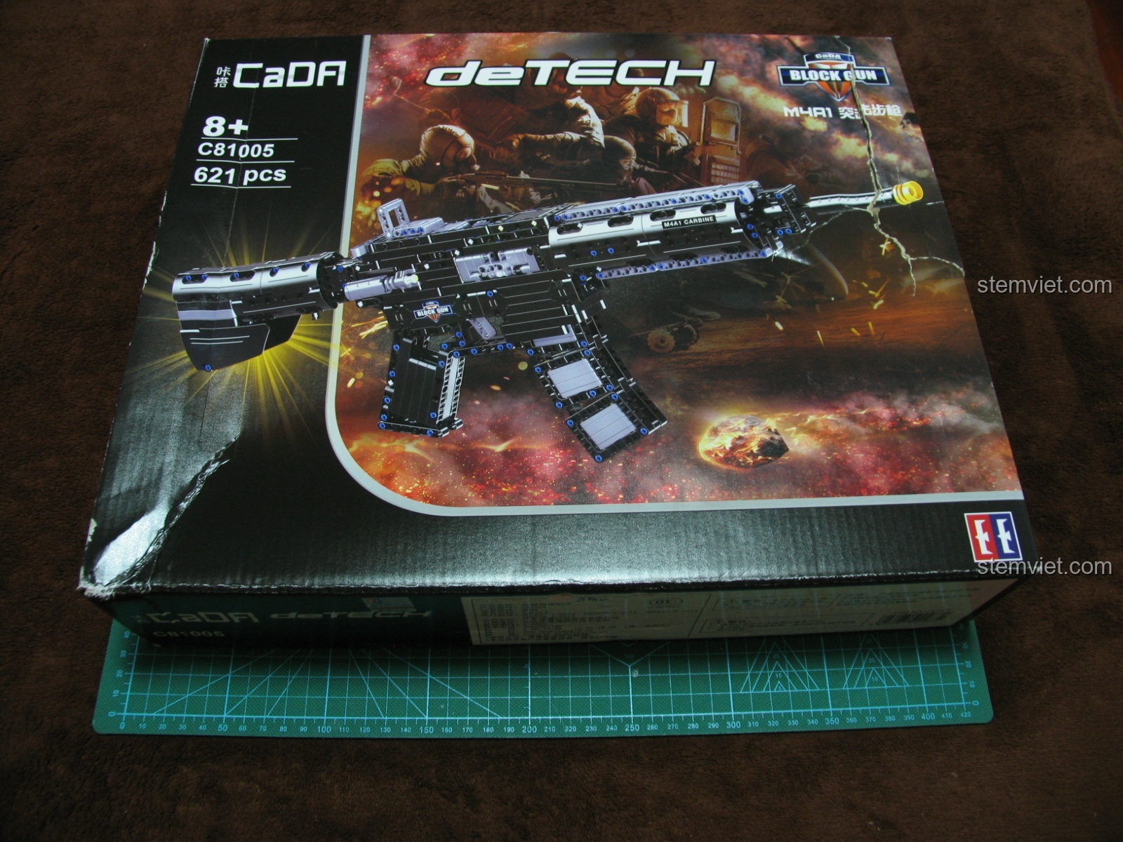 Review CaDA C81005 Mô hình Súng M4A1: Quà cho bé trai 8+!
