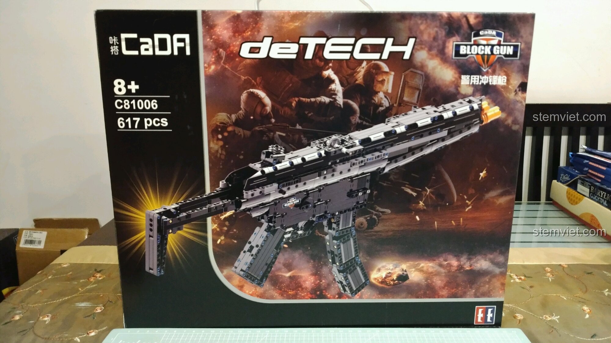 Đánh giá CaDA C81006 Súng MP5: Huyền thoại game đời thực!