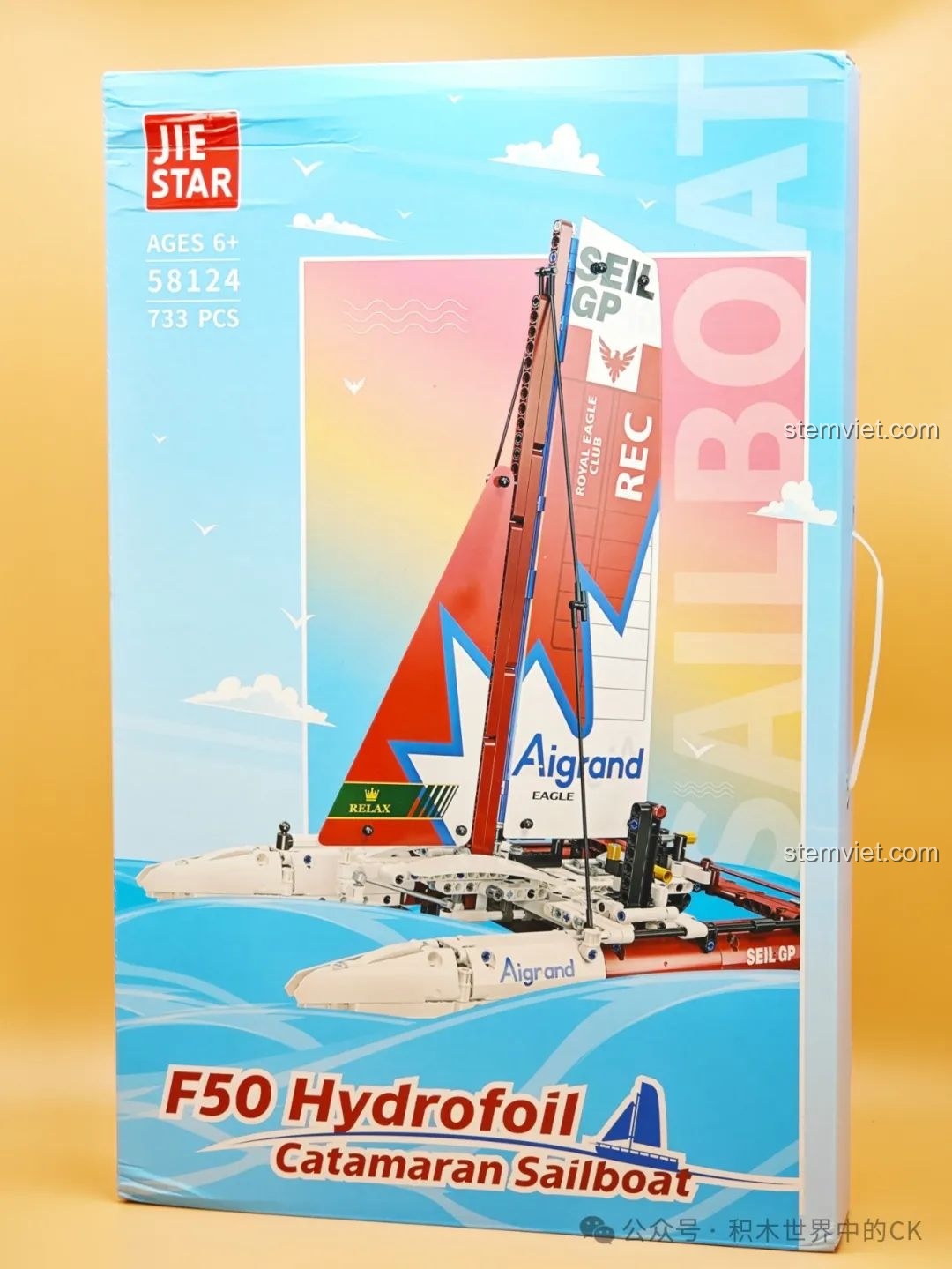 Review JIESTAR 58124 Thuyền Buồm F50: Lướt Sóng Cùng Siêu Phẩm!