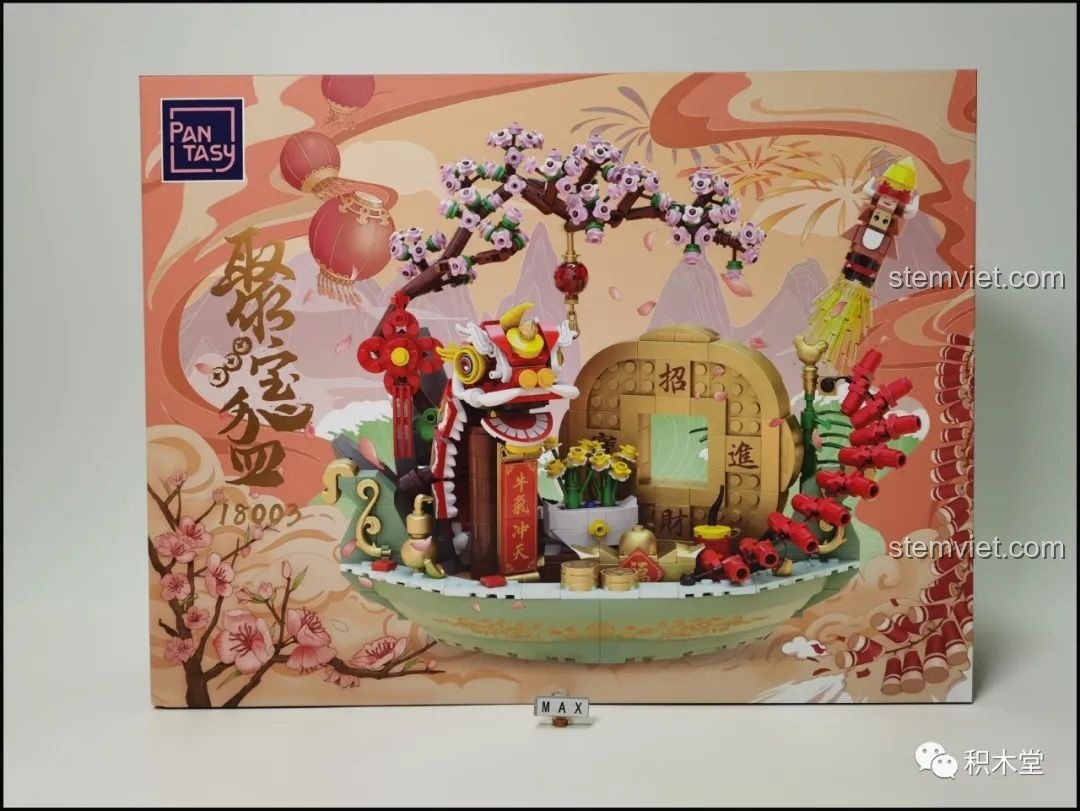 Đánh giá Pantasy 18003 Bồn Tụ Bảo Phú Quý: Đồ chơi lắp ráp mang tài lộc về nhà! 🤩
