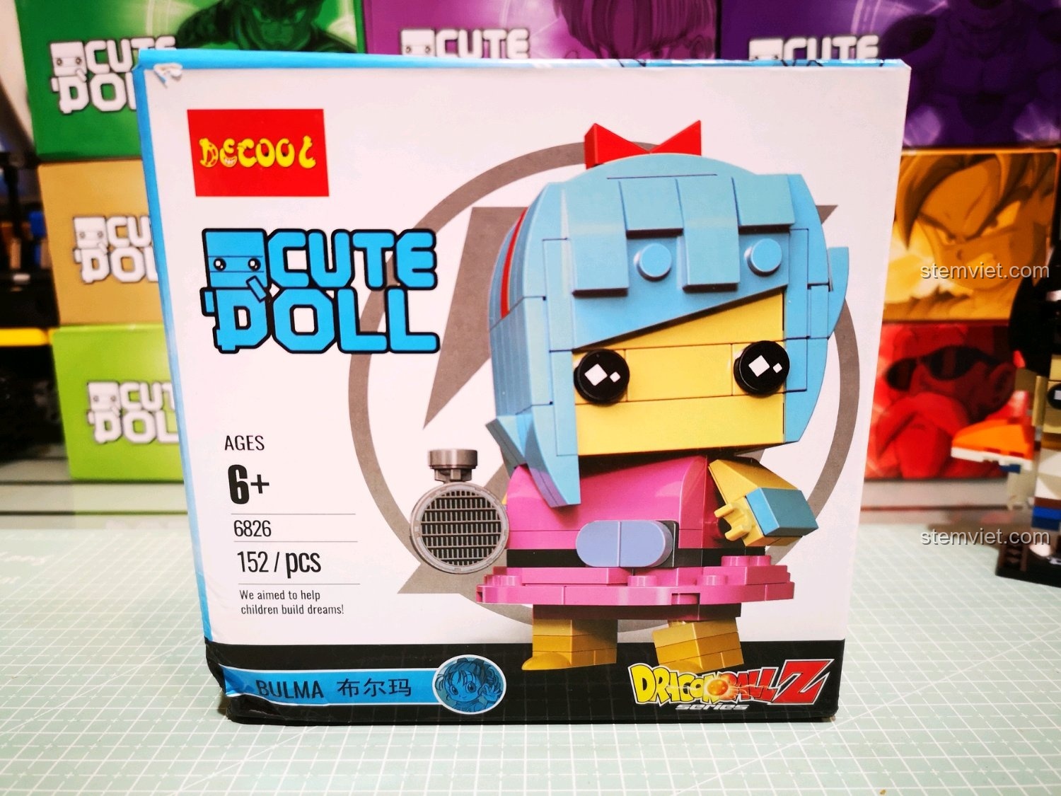 Nhận xét Decool 6826 Bulma: Bộ lắp ráp đáng yêu cho bé
