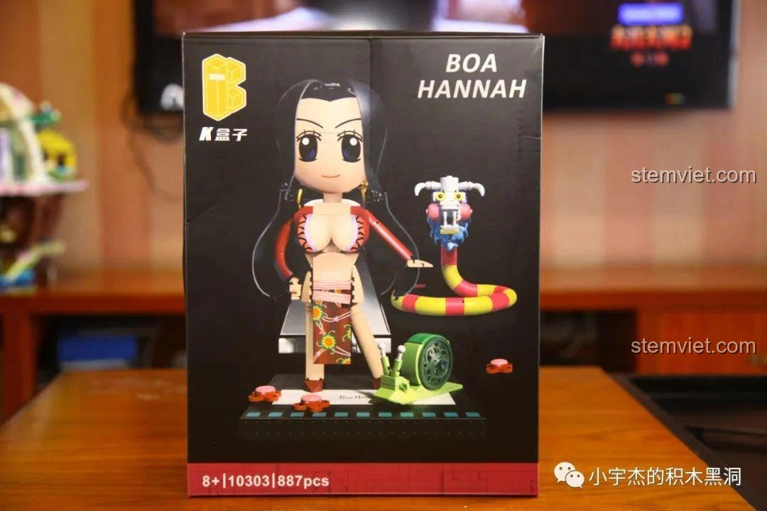 Review KBOX 10303 Nữ Đế One Piece: Mô hình Boa Hancock có đáng tiền không?