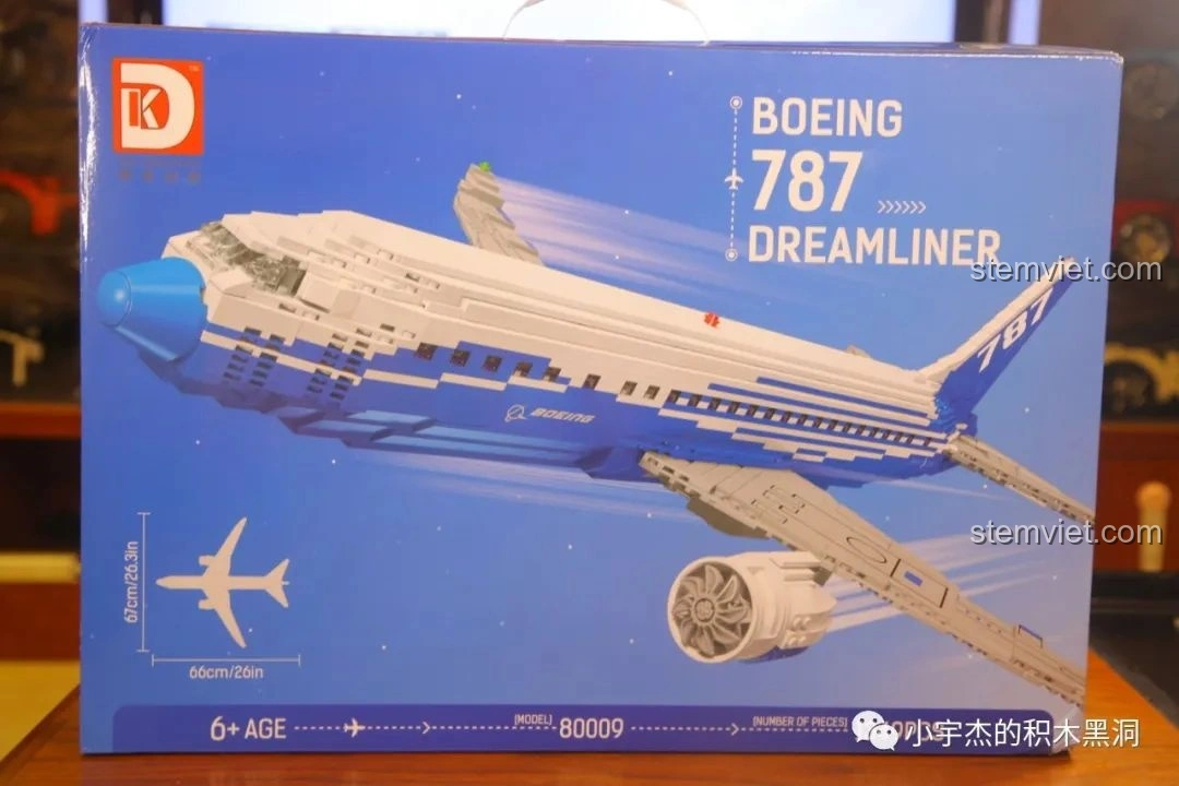 Đánh giá TEC Creators 80009 Boeing 787 Dreamliner: Kiệt tác hàng không cho bé trai 6 tuổi!