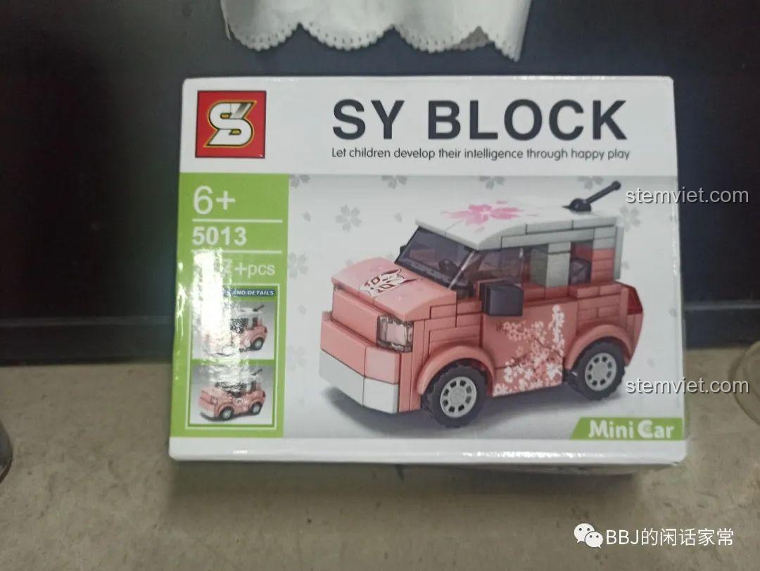 Review SY 5013 Xe hơi mini màu hồng Siêu Cute Cho Bé Gái