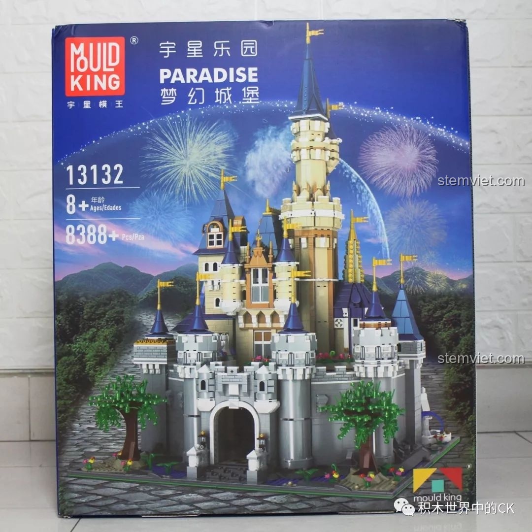 Review Lâu Đài Cổ Tích Disney Mould King 13132 Cho Bé Gái