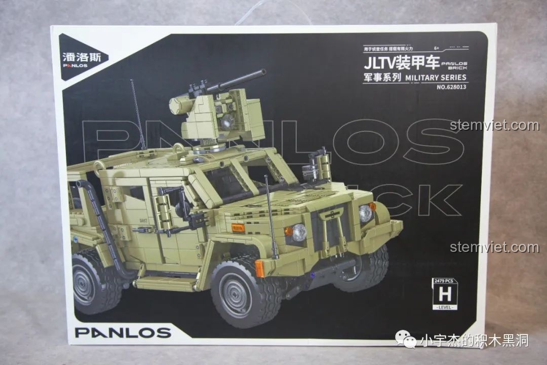 Review Panlos Brick 628013: Lắp Ráp Quái Vật JLTV Cực Đã
