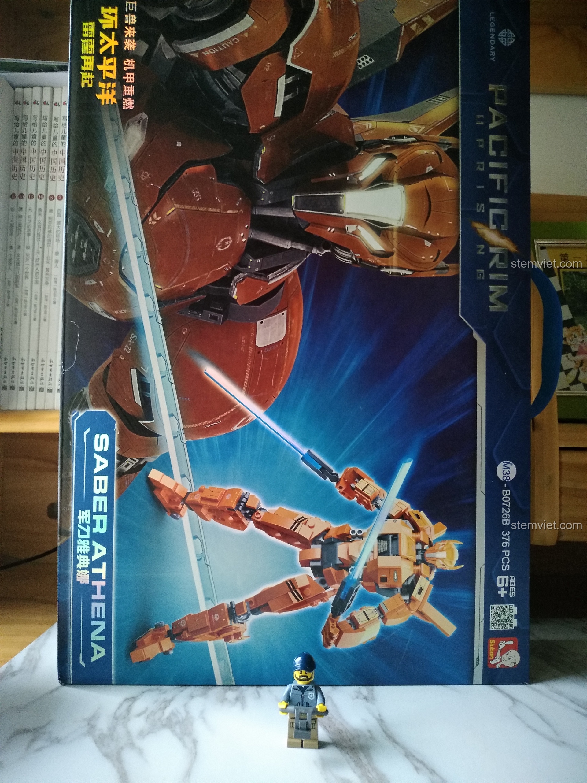 Review Sluban M38B0726B Người máy Saber Athena: Quà xịn cho bé?