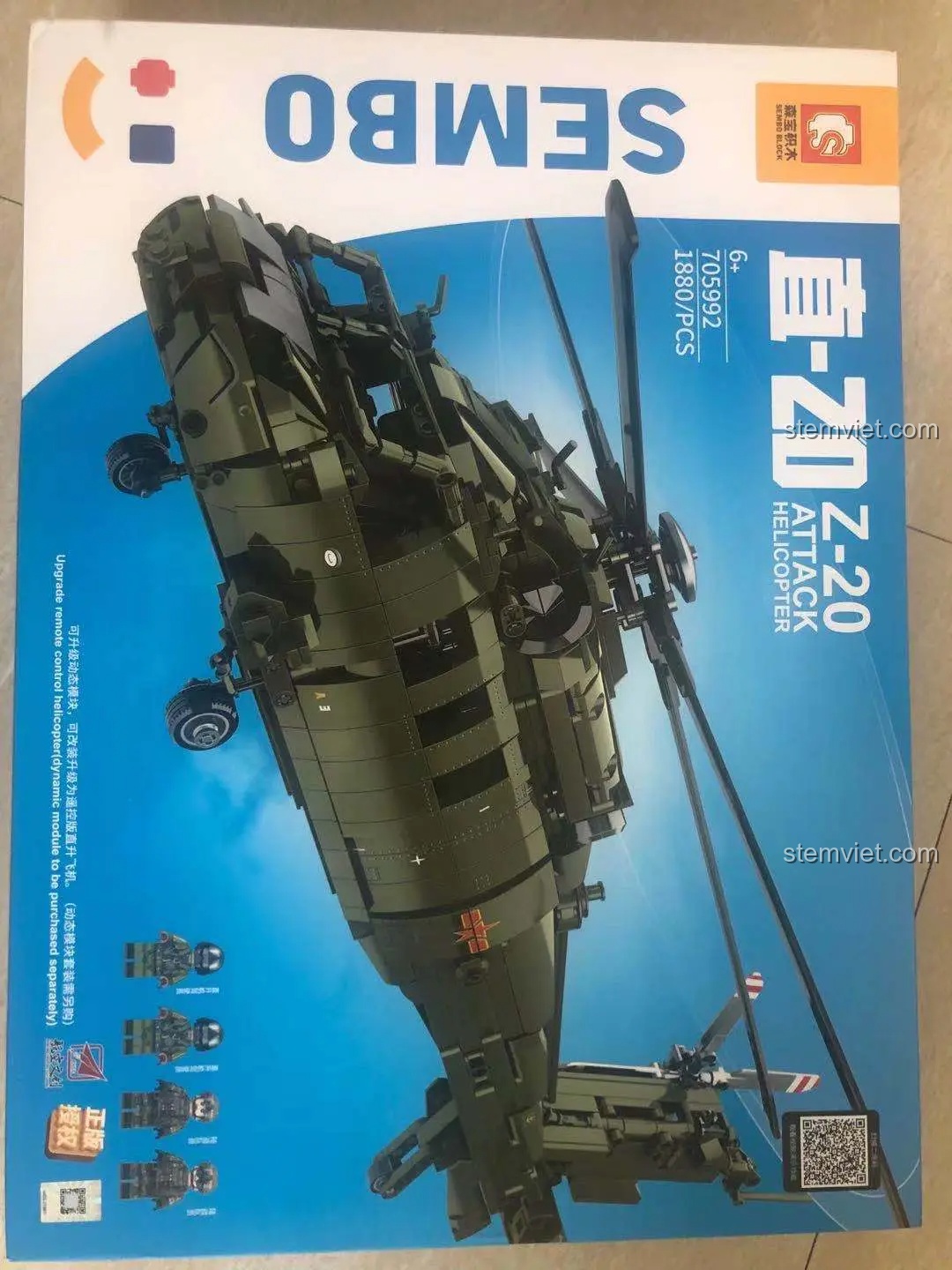 Đánh giá SEMBO 705992 Trực thăng Z-20: Món quà cực đỉnh!