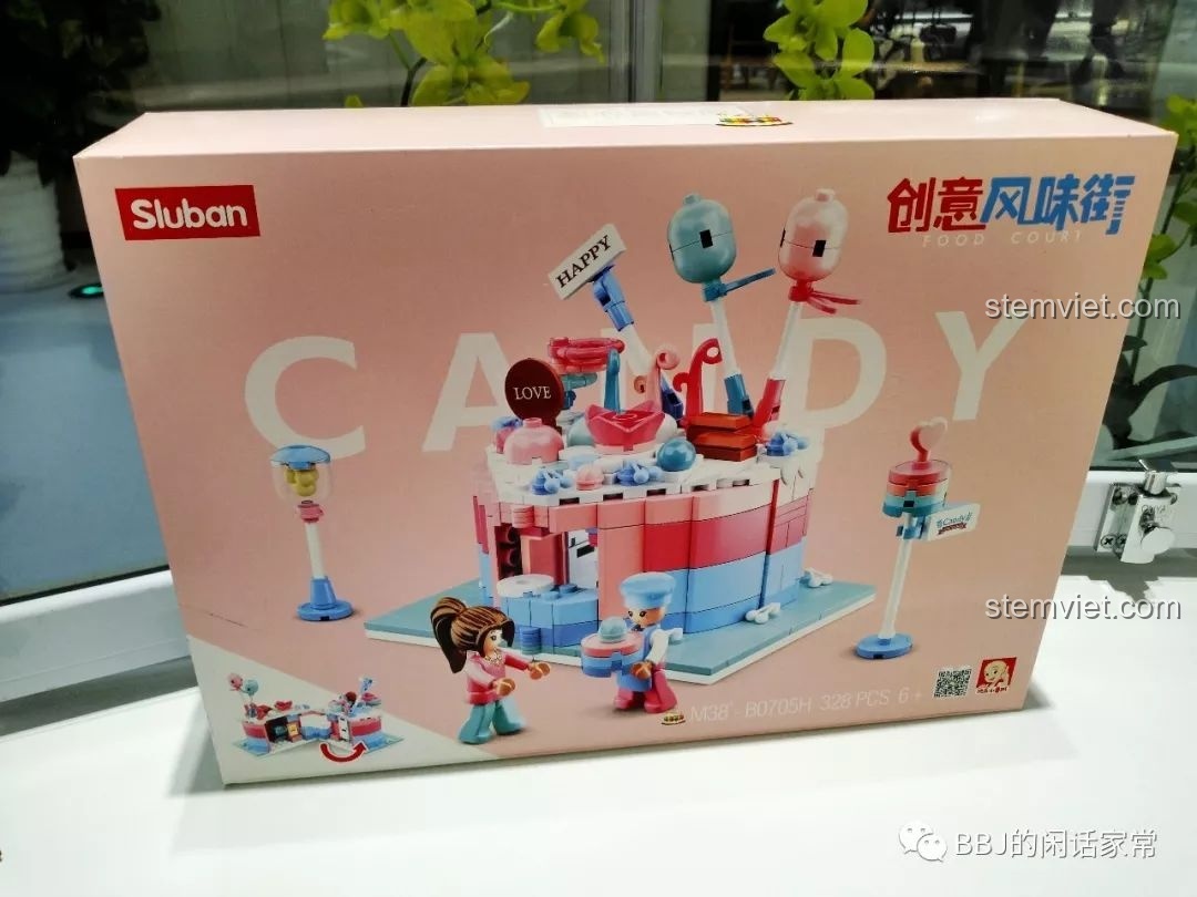 Review Sluban B0705H Tiệm Bánh Kem Siêu Cưng Cho Bé Gái