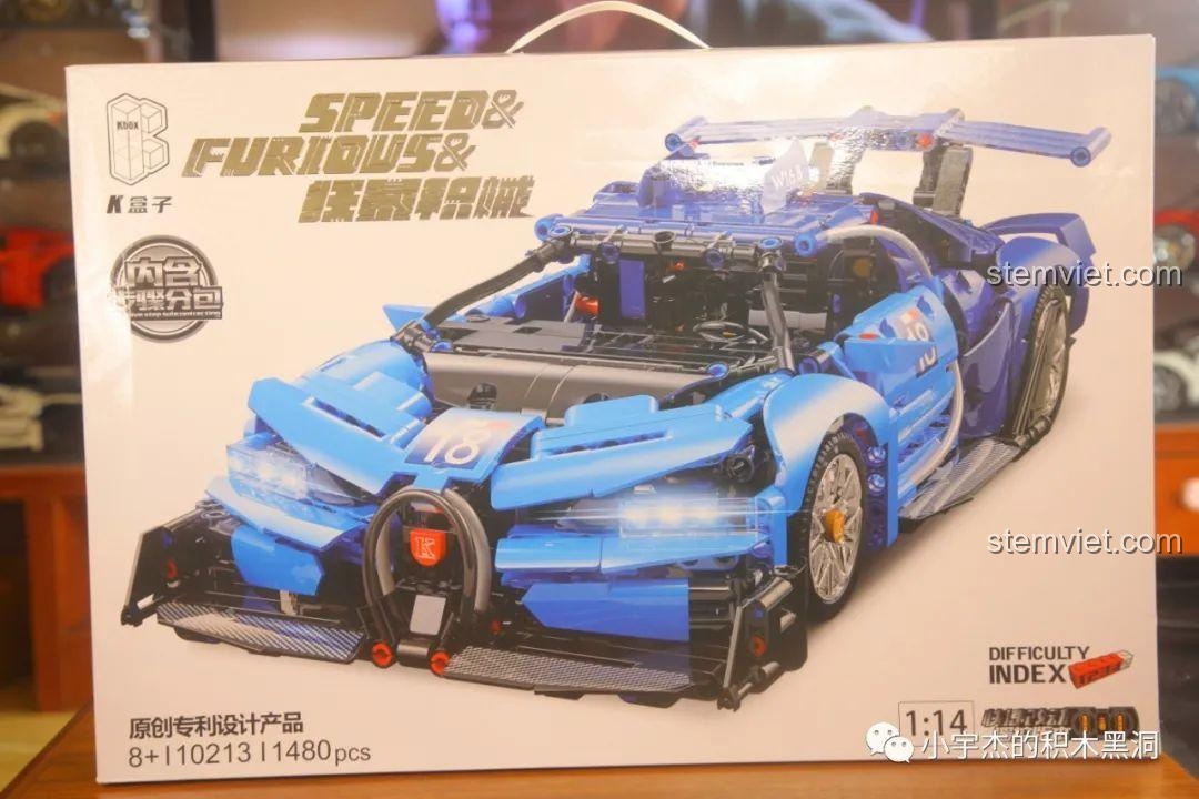 Review KBOX 10213 Siêu Xe Bugatti Vision GT Cực Chất!