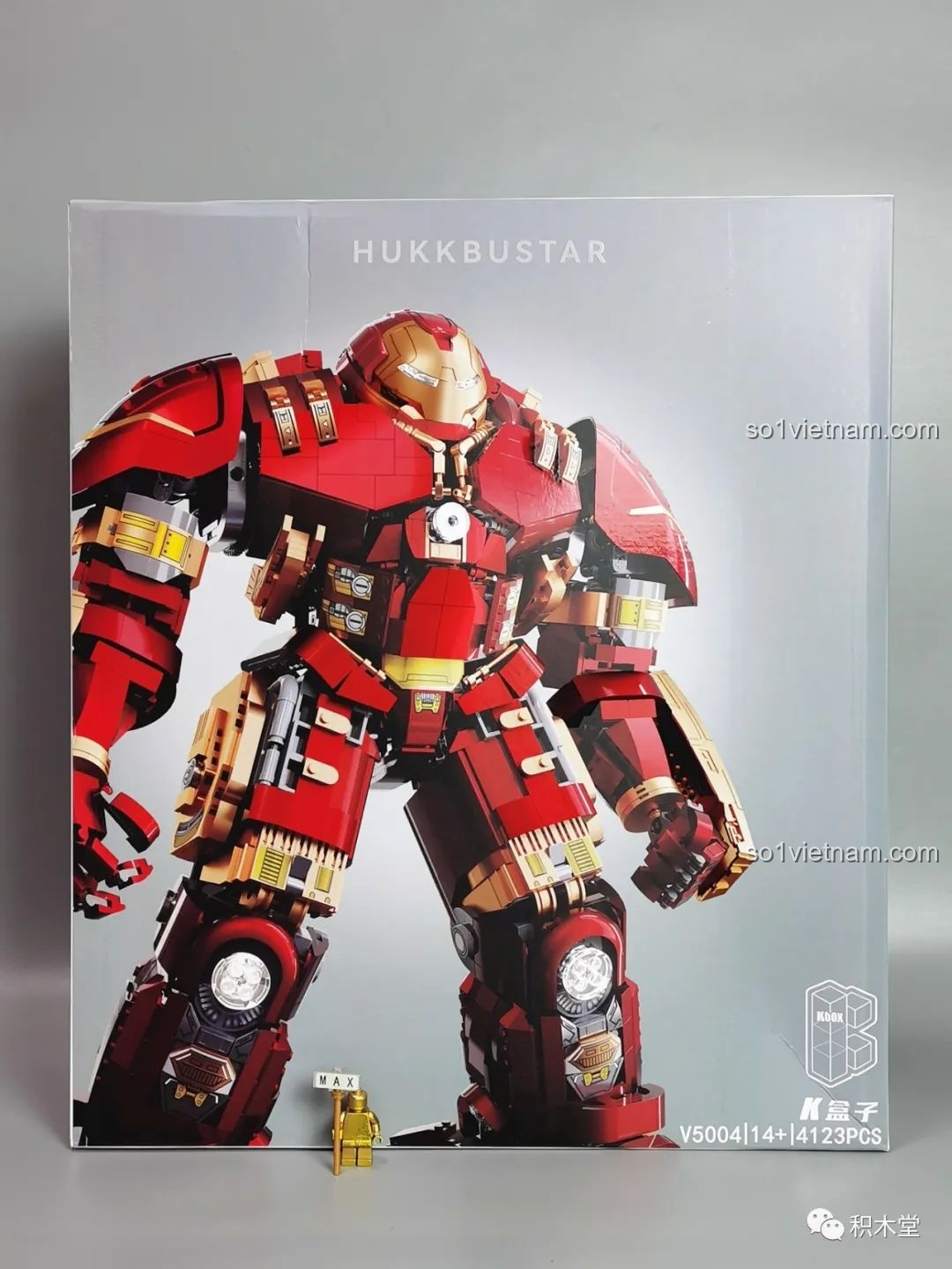 Đánh giá KBOX V5004 Robot Anti-Hulk: Siêu phẩm giáp MK44 cực chất cho fan Marvel!