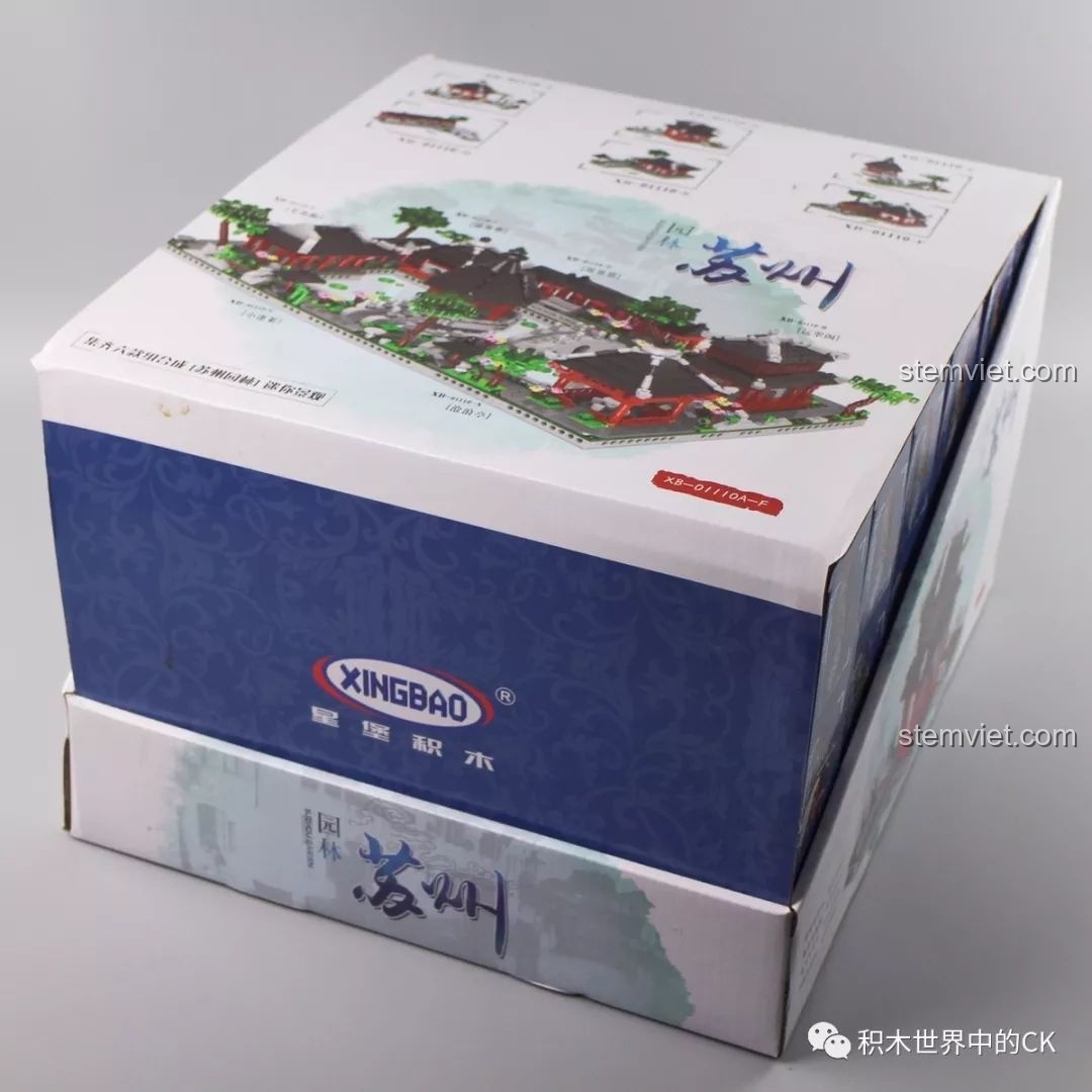 Review Xingbao Vườn Tô Châu XB-01110: Set lắp ráp đẹp mê ly!