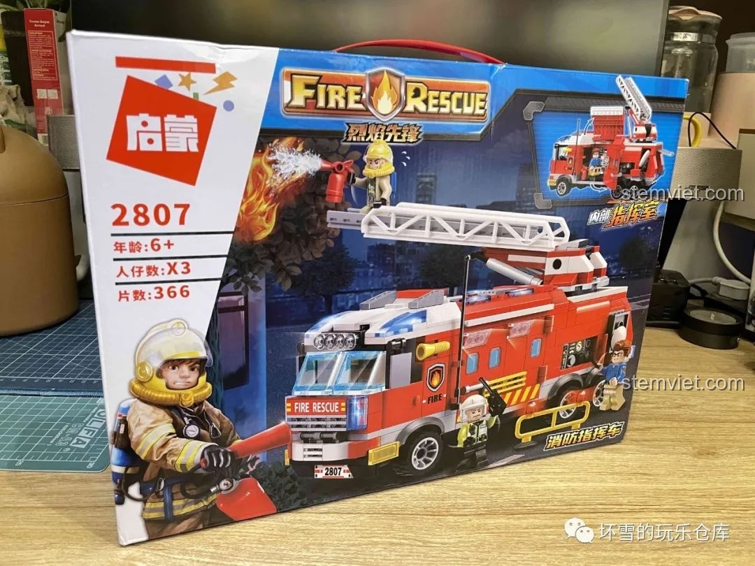 Review QMAN 2807 Xe Chỉ Huy Cứu Hỏa: Món Quà Bất Ngờ Cho Bé