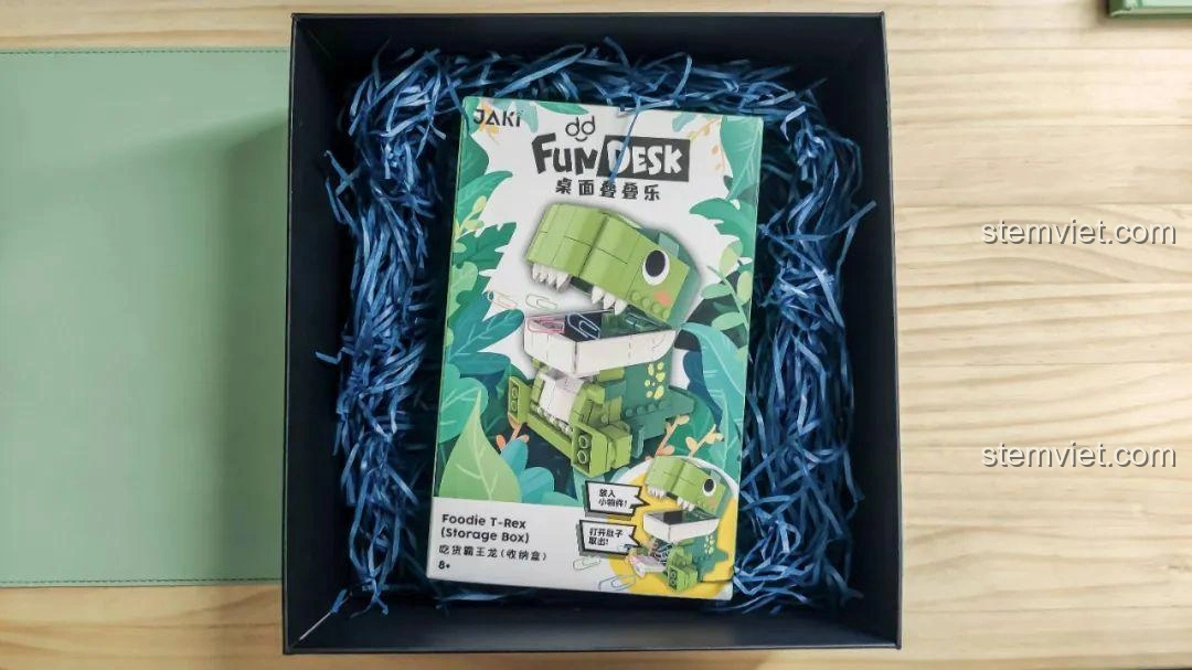 Review JAKI JK5102 Khủng long Bạo Chúa Ăn Vặt: Đồ chơi đa năng đáng tiền!