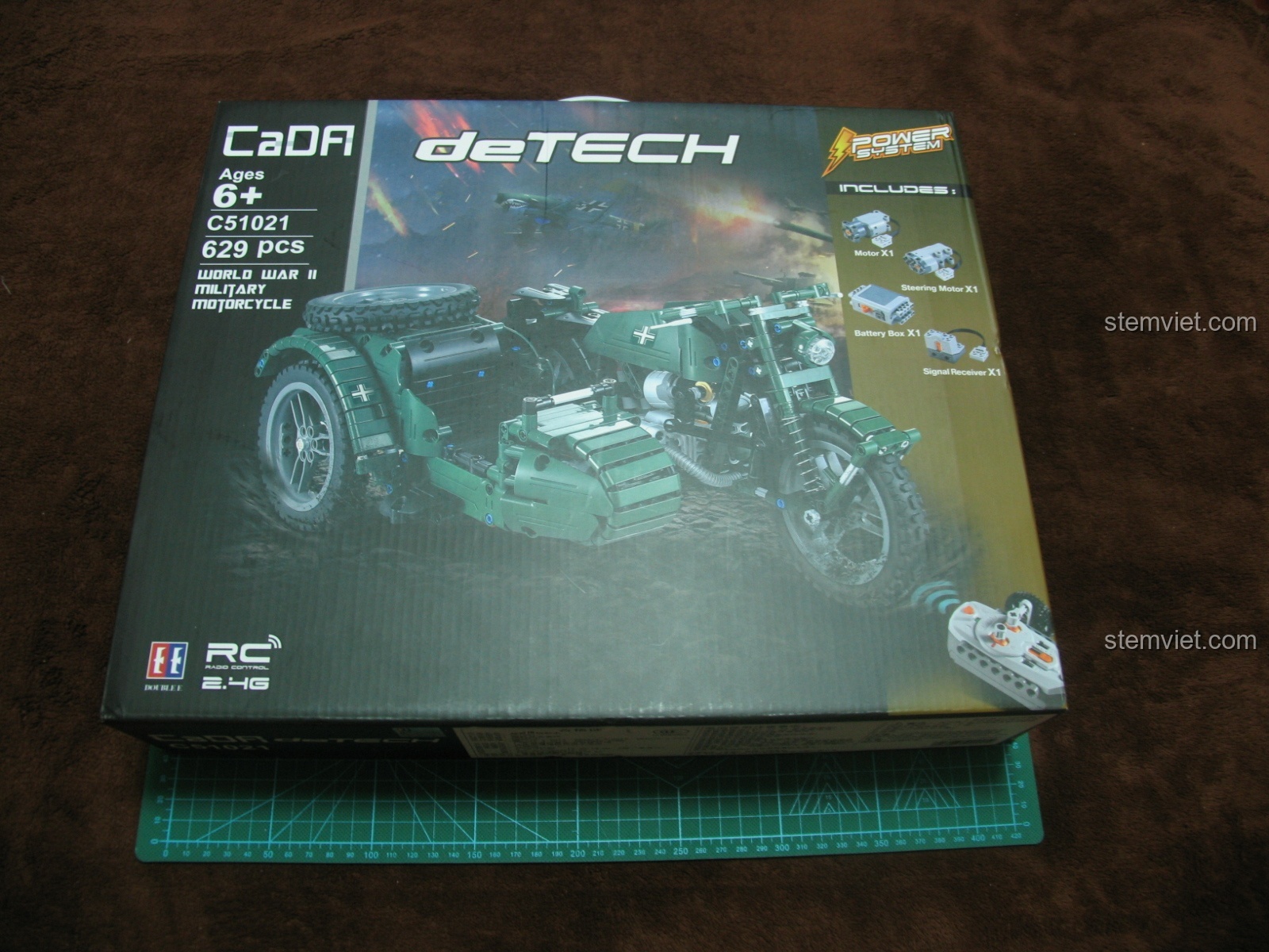 Đánh giá CaDA C51021 Xe máy quân sự: Món quà cực chất!