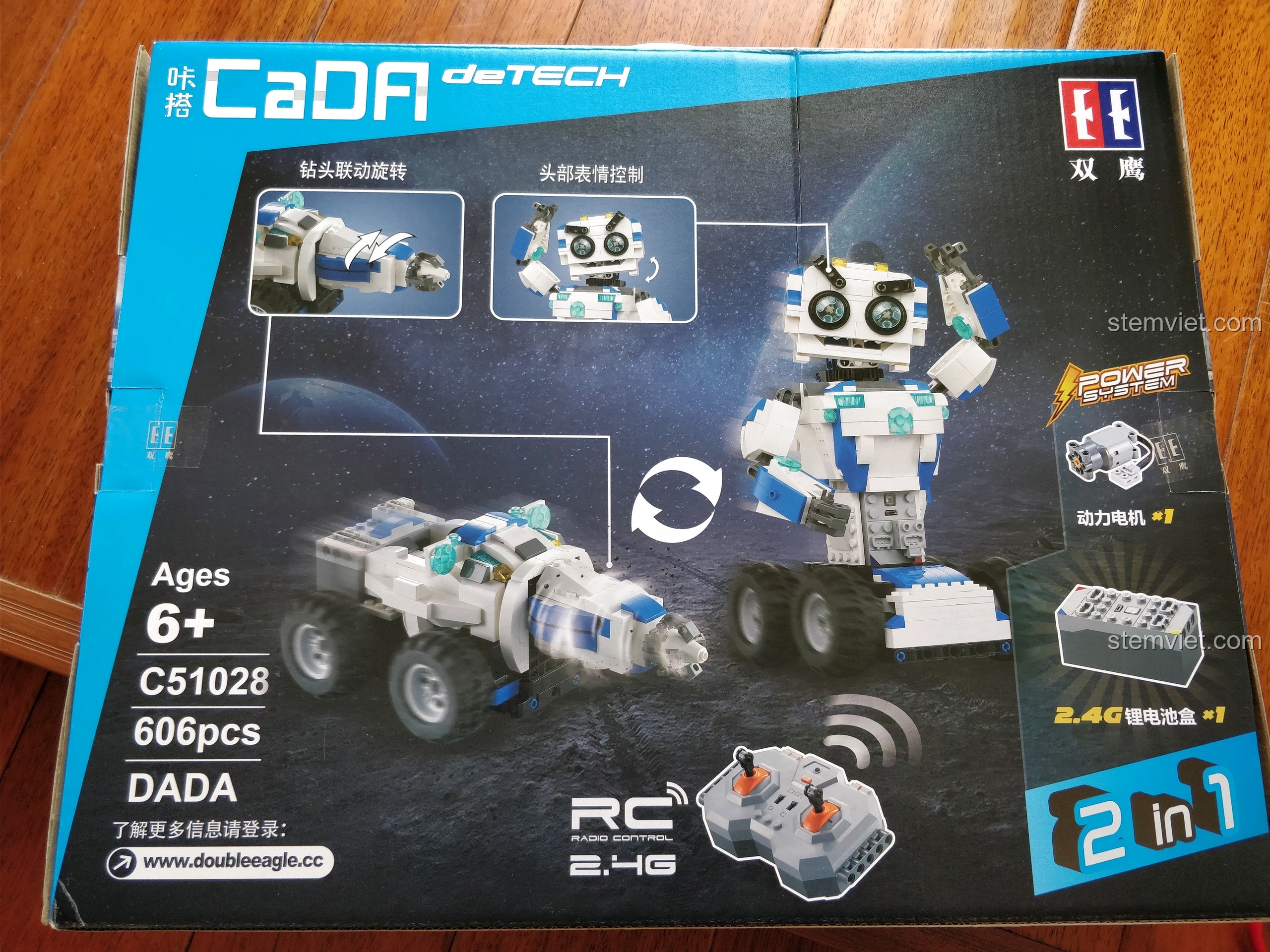 Review CaDA C51028 Robot DADA: Món quà tuyệt vời cho bé!