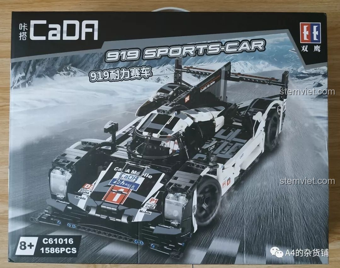 Trải nghiệm CaDA C61016: Bố con mình chinh phục Porsche 919