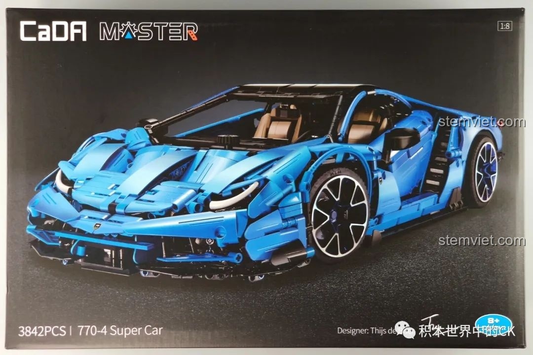 Đánh giá CaDA C61041 Xe đua Lamborghini Centenario - Siêu phẩm