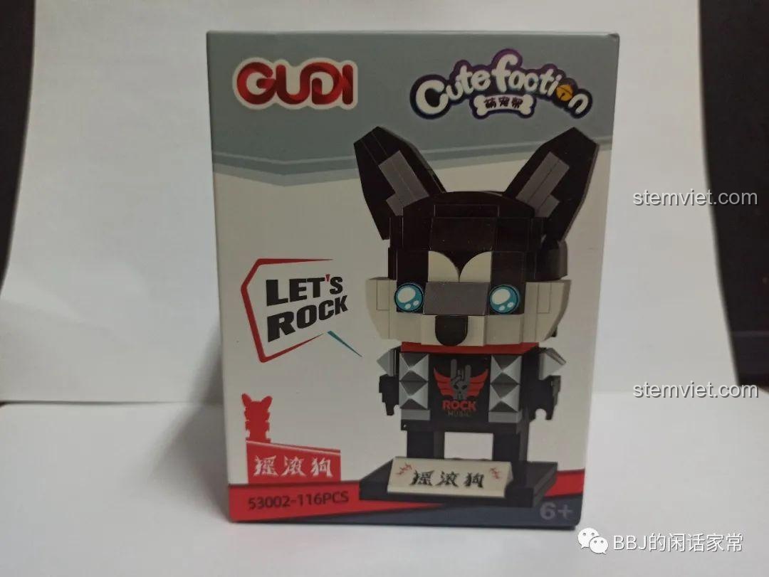 Đánh giá GUDI 53002 Chú chó Husky cá tính: Quà ngầu cho bé!
