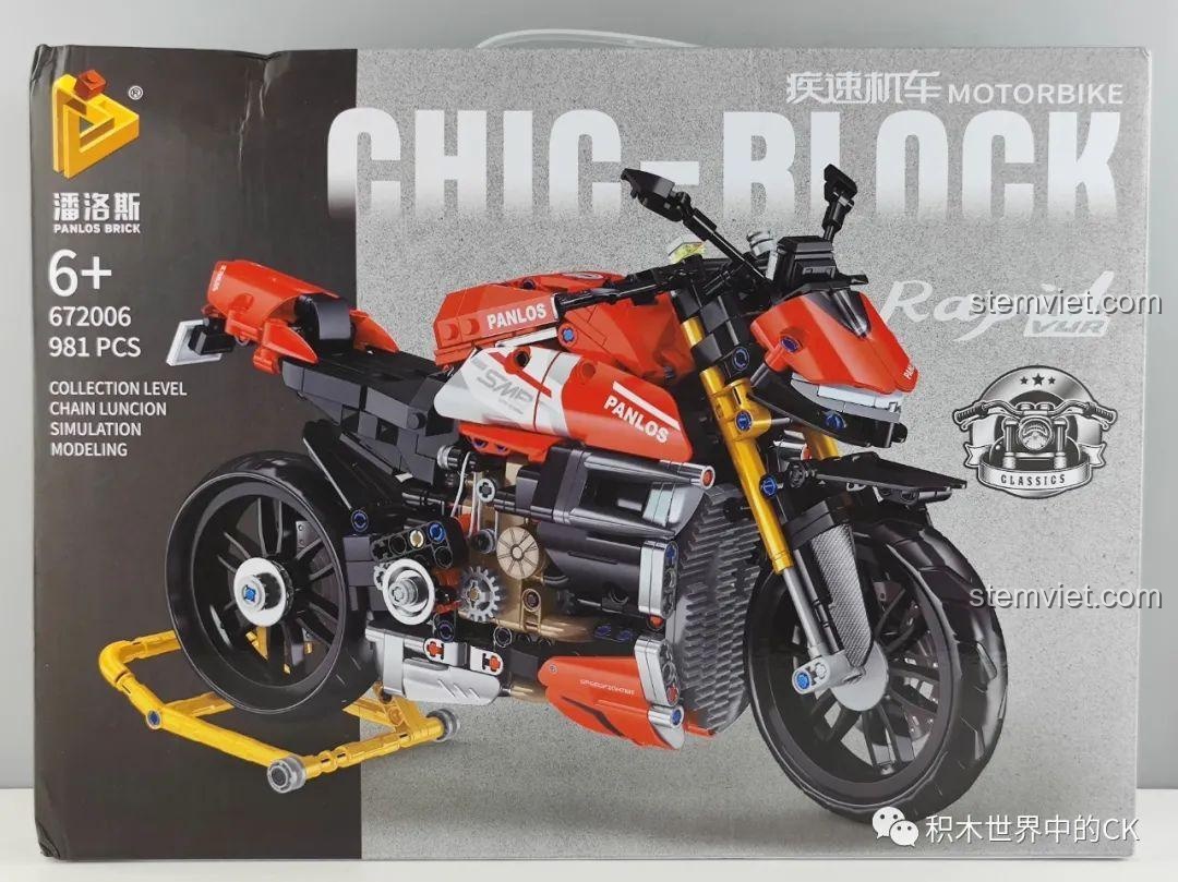 Review Panlos Brick 672006 Mô tô Streetfighter V4 SP Cực Chất