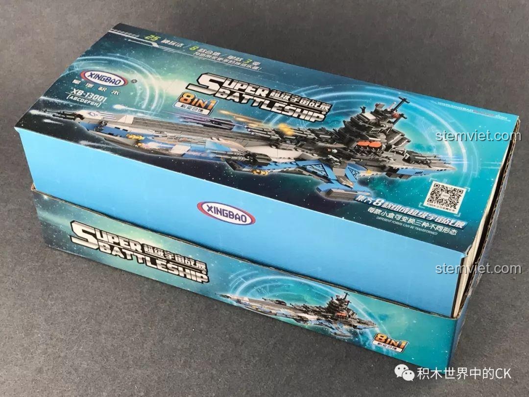 Review Xingbao 13001 Siêu Chiến Hạm: Món Quà Sáng Tạo Cho Bé