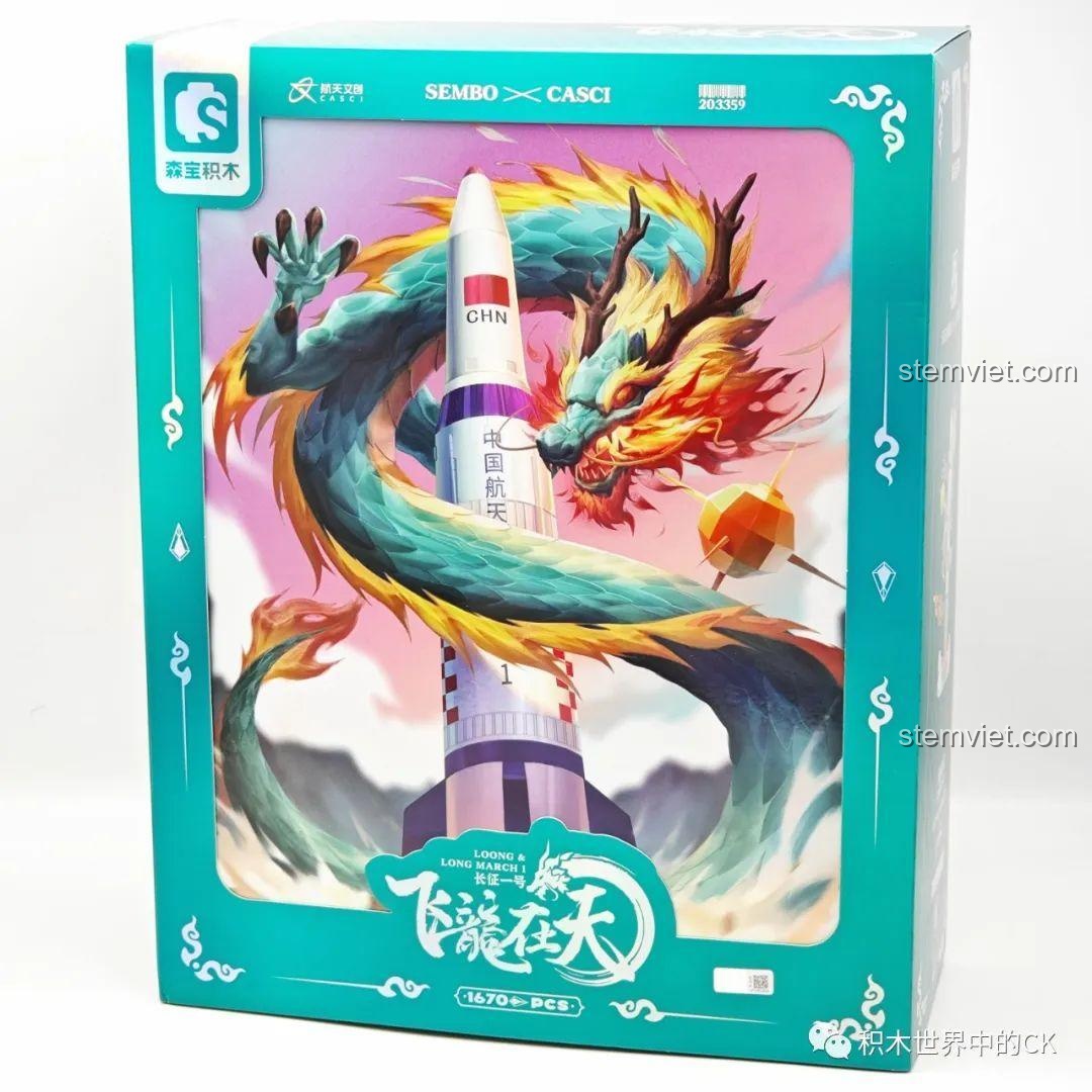 Review SEMBO 203359 Rồng Bay Quấn Tên Lửa Cực Đỉnh!