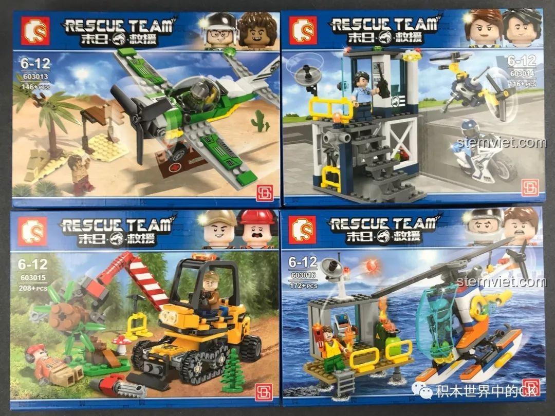 Review series SEMBO Đội Cứu Hộ Ngày Tận Thế: Siêu phẩm cho bé