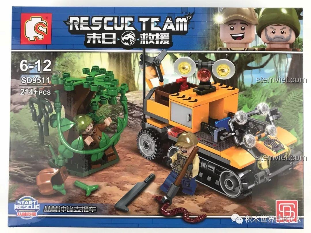 Review Sembo SD9511 Xe Hỗ Trợ Xung Kích Rừng Rậm Xịn Xò