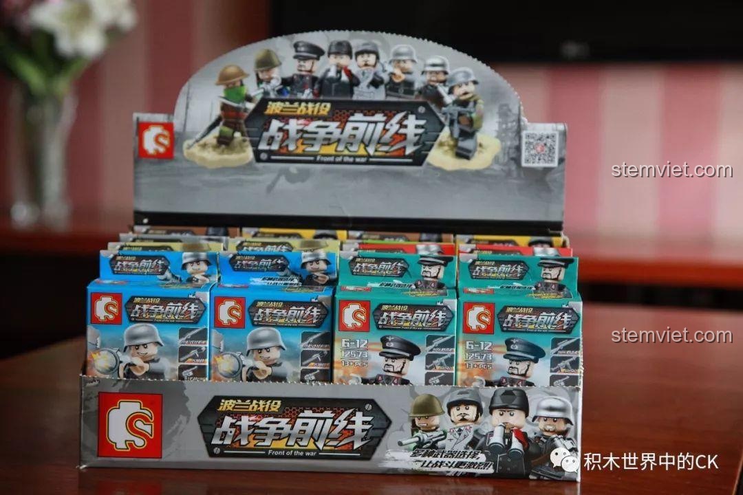 Review Minifigure Chiến dịch Ba Lan Senbao: Bộ sưu tập lính cực chất cho bé!