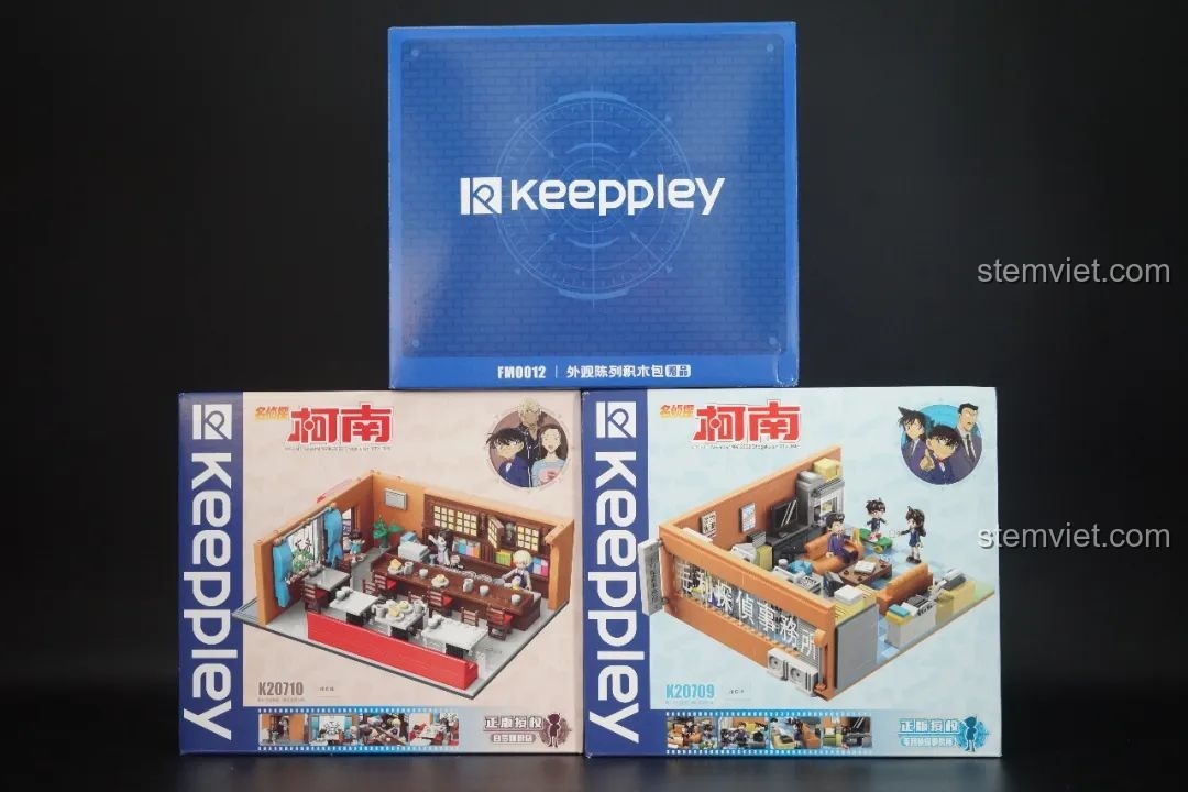 Đánh giá Keeppley K20709 Văn phòng Thám tử Mori: Lắp ráp mê ly, chi tiết xịn xò!
