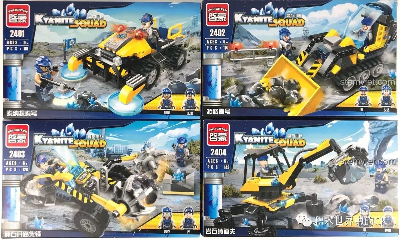 Đánh giá QMAN 2401 Xe Thăm Dò Tinh Thể Kyanite Squad: Khám phá cả series!
