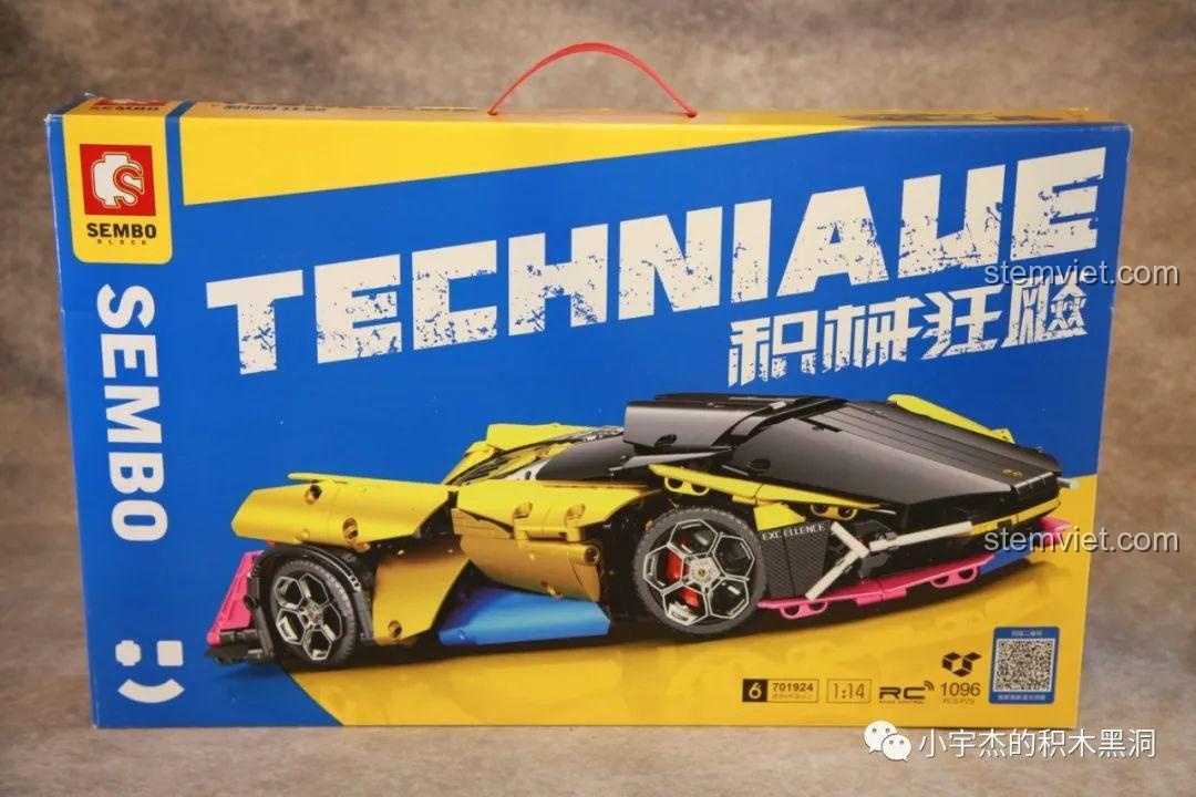Review SEMBO 701924 Siêu Xe Cyberpunk Truyền Kỳ Cực Chất