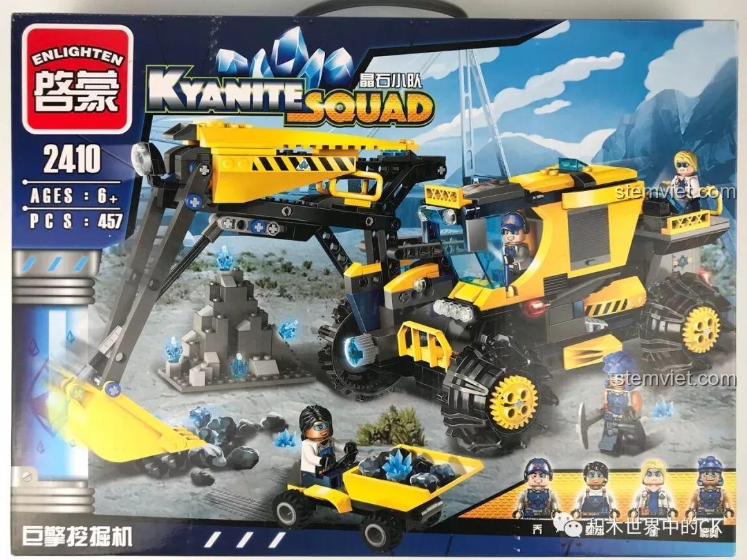 Review Máy Xúc Khổng Lồ Kyanite Squad 2410: Lắp ráp cực đã!