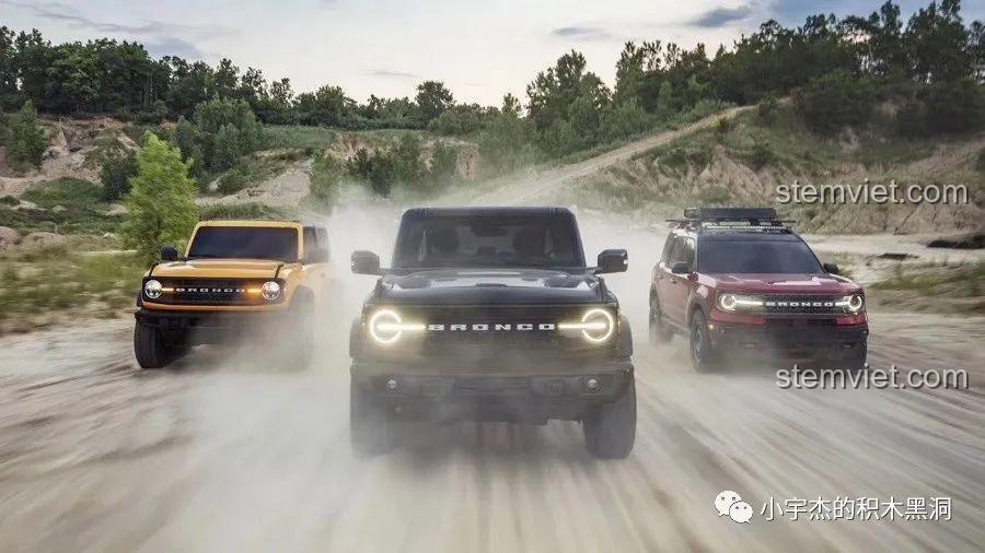Review MOYU BLOCK MY88005 Xe SUV Ford Bronco Dã Chiến Cực Ngầu