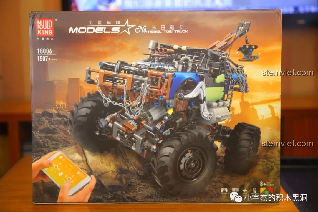 Review Mould King 18006 Xe Tải Kéo Nổi Loạn Hậu Tận Thế: Đáng tiền không?