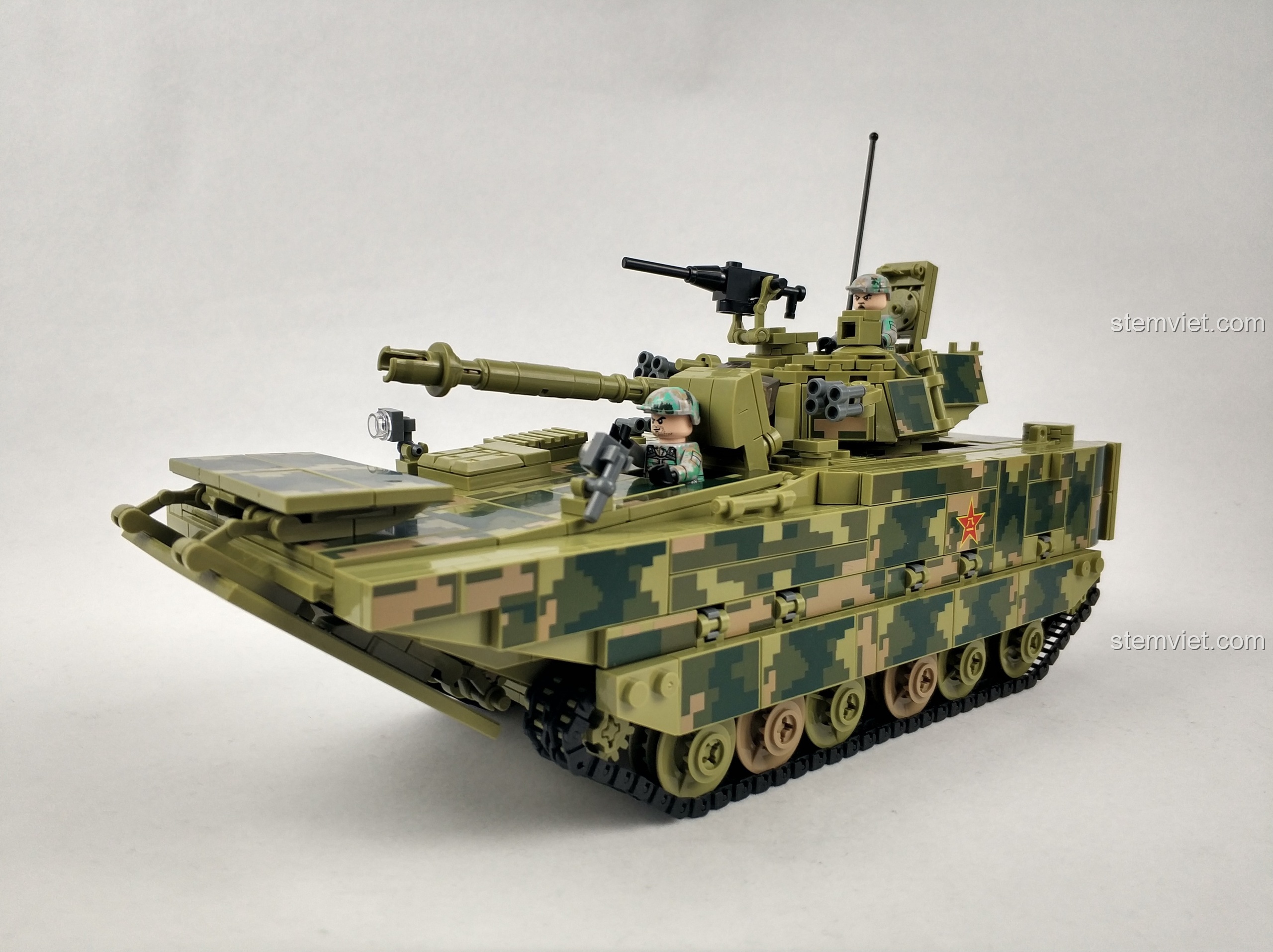 Review Panlos Brick ZBD-05: Xe Chiến Đấu Lắp Ráp Đỉnh Cao