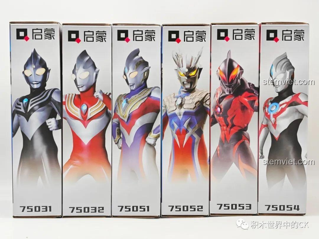 Review bộ lắp ráp Ultraman Enlighten: 6 siêu anh hùng mới cực chất!