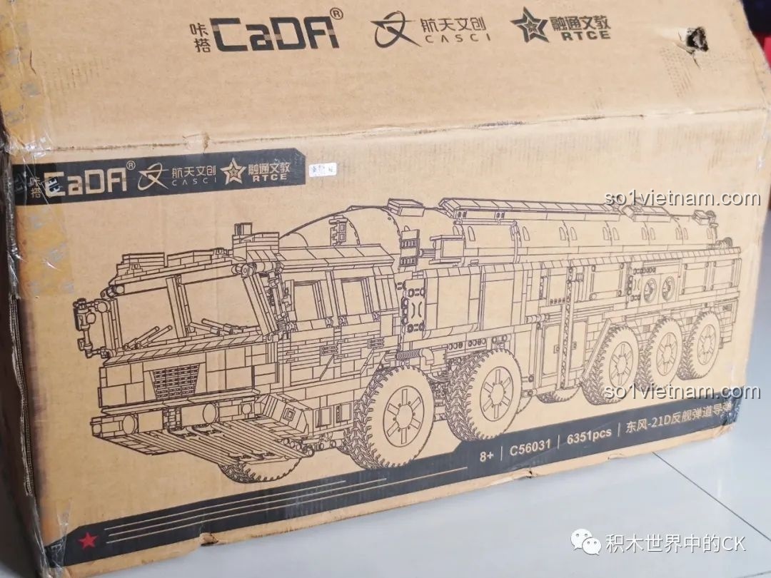 Review CaDA C56031: Tên lửa DF-21D khổng lồ 1m17 có đáng tiền?