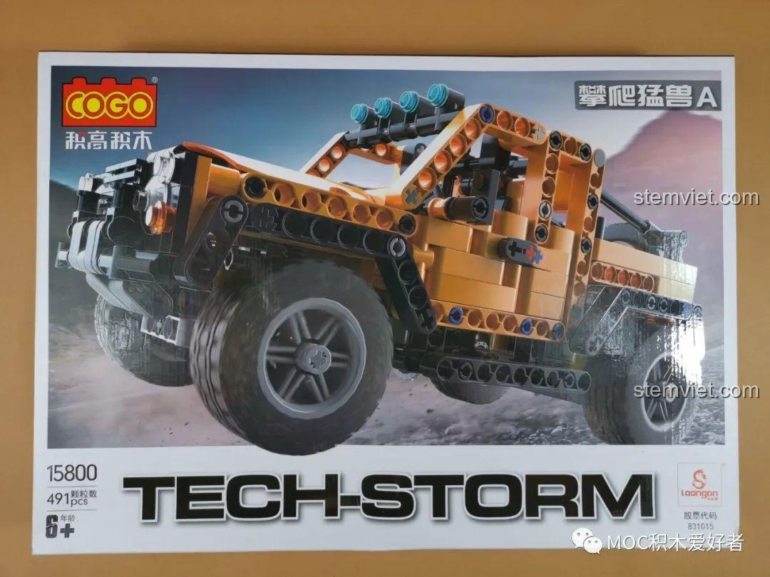 Review COGO 15800B Xe Jeep Địa Hình Bạo Lực Tổng Giám Đốc: Lắp mê luôn!