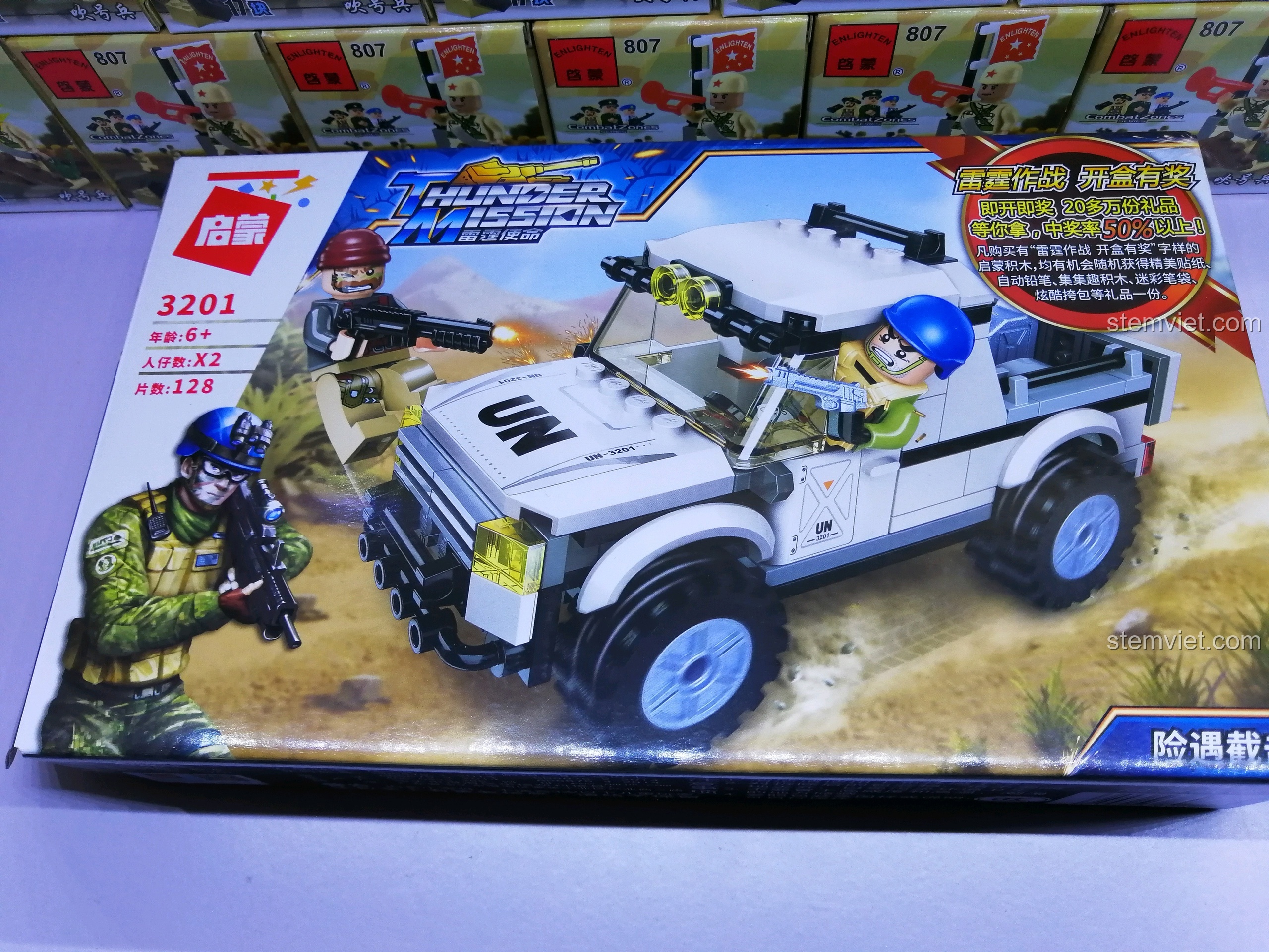 Review Enlighten 3201 Xe Bán Tải Quân Sự: Đồ chơi lắp ráp siêu chất cho bé trai!