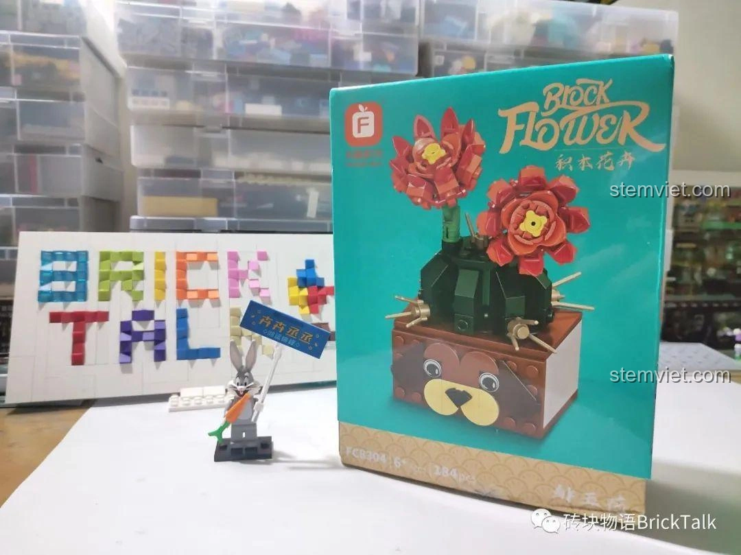 Review Forange FC 8304 Mô hình Hoa Xương Rồng Nở: Đẹp mê ly, trang trí cực xinh!