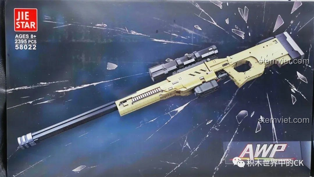 Trải nghiệm JIESTAR AWP 58022 Súng bắn tỉa: Lắp ráp siêu phẩm 1.12m!
