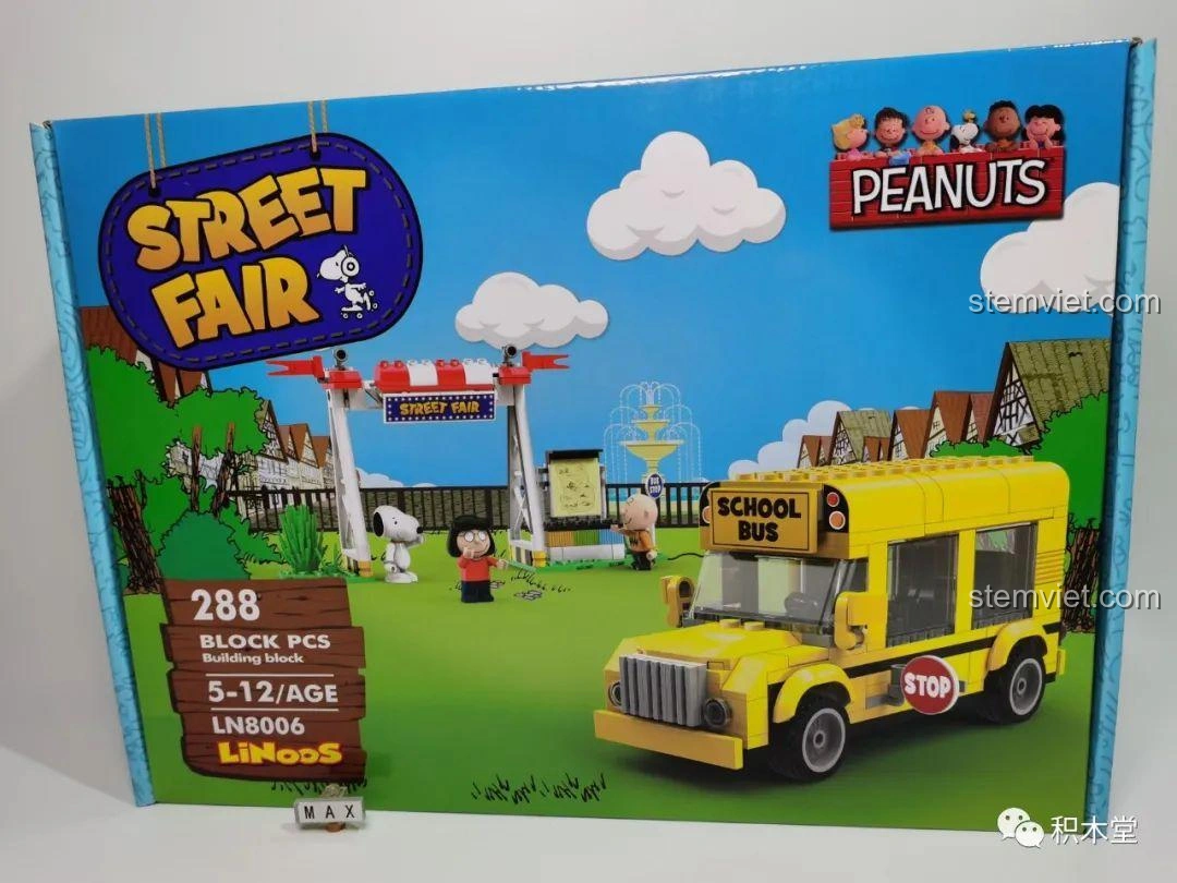 Review LiNooS LN8006 Snoopy: Xe Buýt Trường Học có gì HOT?