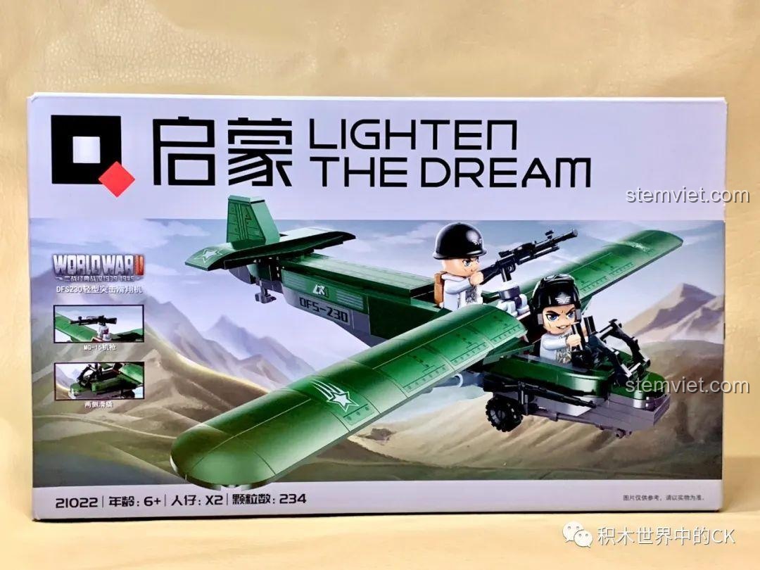 Đánh giá bộ lắp ráp Máy bay quân sự Đức DFS-230 Enlighten 21022: Có nên mua cho bé trai 6 tuổi?