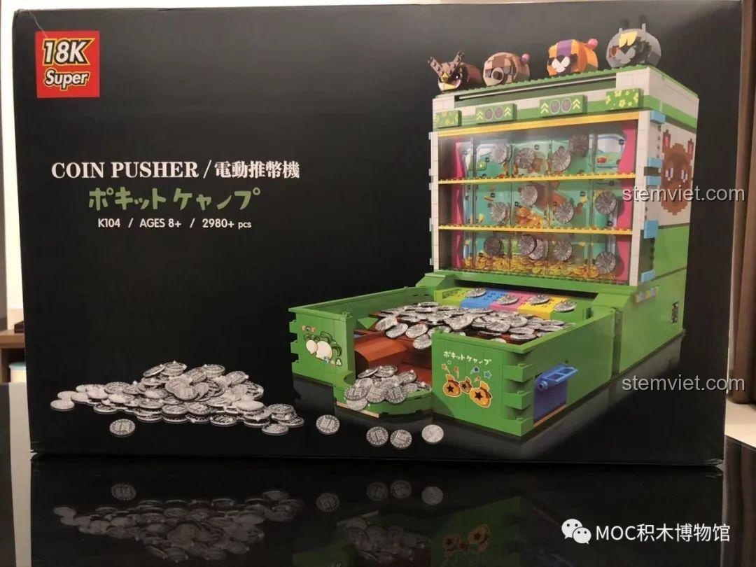 Review Super 18K K104: Máy Đẩy Xu Điện Tử - Game Arcade tại gia!
