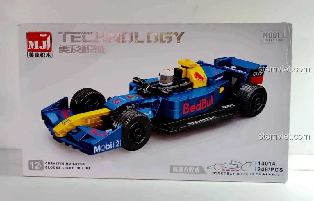 Review MJ Technology 13014: Bộ 4 Xe Đua F1 Tốc Độ Cao Đáng Tiền!
