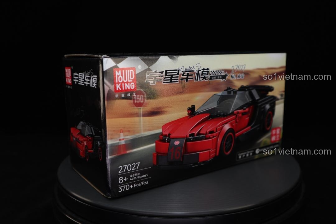 Review Mould King 27027 Bugatti Veyron: Siêu xe mini cực chất!