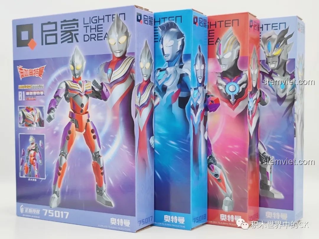 Review Qman 75018 Ultraman Zett: Bộ lắp ráp siêu nhân cho bé trai 8+ cực chất!